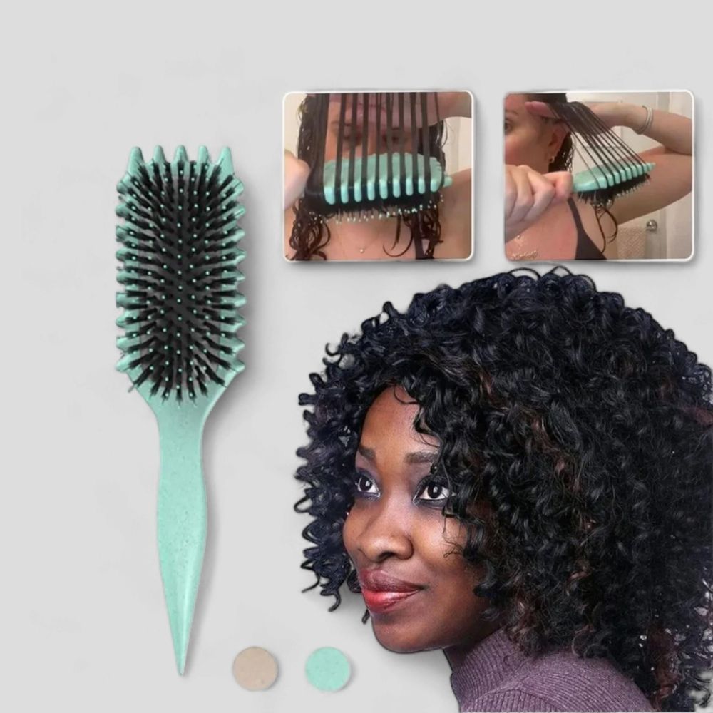 Lockenbürste | Locken definieren ohne Frizz | Sanft entwirren für Sprungkraft | BounceCurls