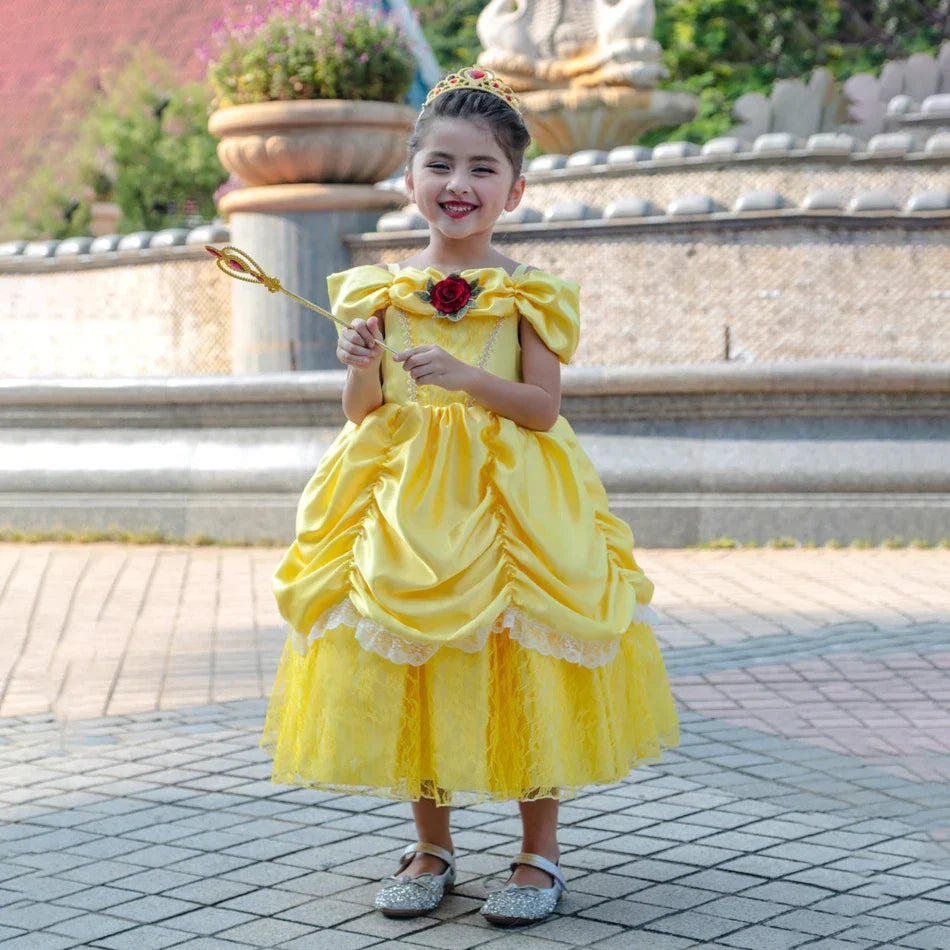 Luna Prinzessinnenkleid für Kinder | Elegantes Cosplay-Outfit | Komplettes Set | RoyalPlay