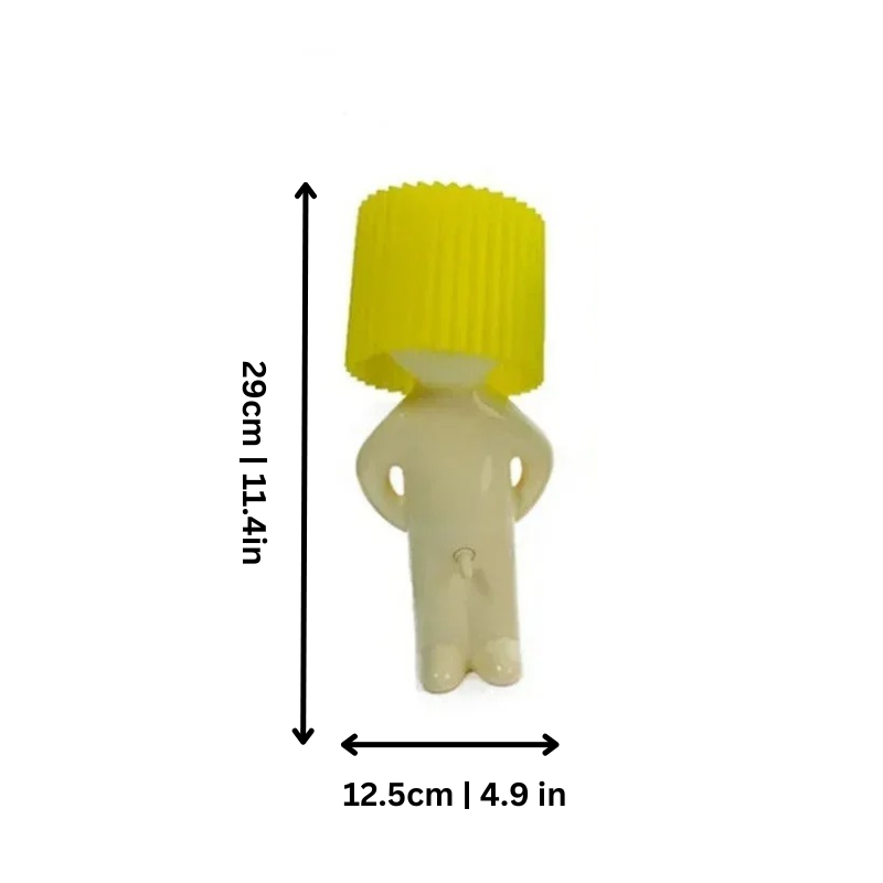 Lustige Schreibtischlampe | Figuren-Design | ABS-Material | QuirkLite