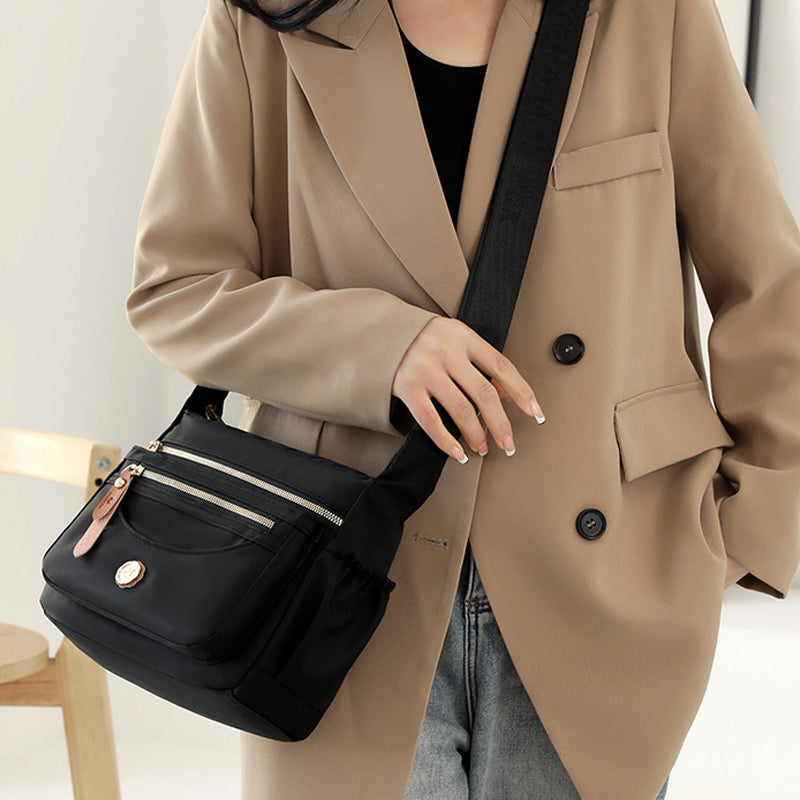 Luxuriöse Umhängetasche für Frauen | Wasserabweisend | Stilvoll, leicht & perfekt organisiert | Mia