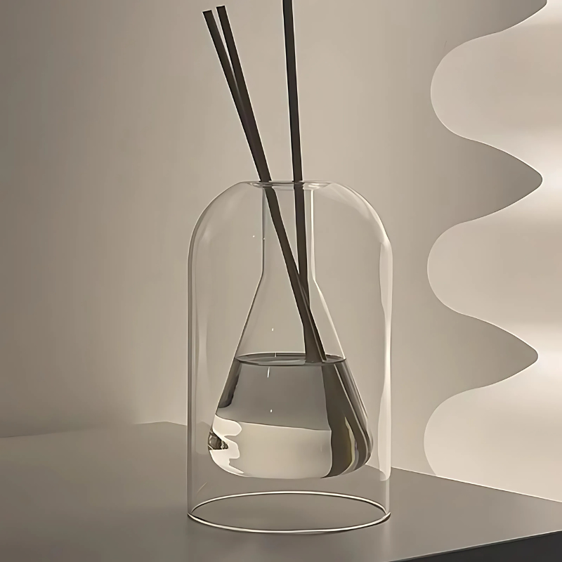 Aromadiffuser aus Glas, minimalistisches Design | Für ätherische Öle, 2 Designs (A/B) | Reinigt die Luft & fördert Entspannung 1