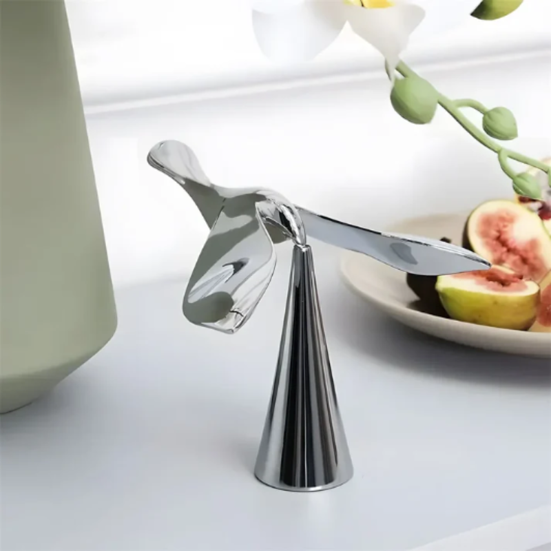 Flaschenöffner im Vogeldesign | Balancierend als Deko-Objekt | Blickfang | CraneCork