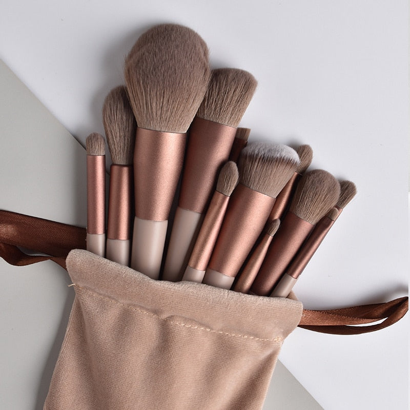 Make-up Pinsel Set Damen | Professionelle Kosmetikpinsel | Präzises Auftragen & Perfektes Finish | Lumera