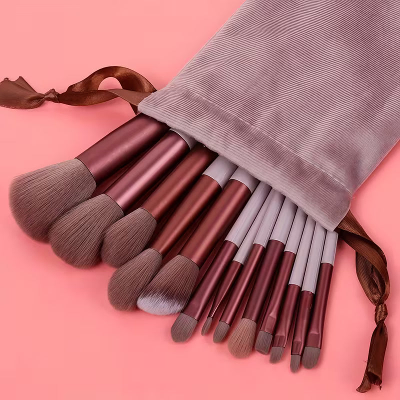 Make-up Pinsel Set Damen | Professionelle Kosmetikpinsel | Präzises Auftragen & Perfektes Finish | Lumera