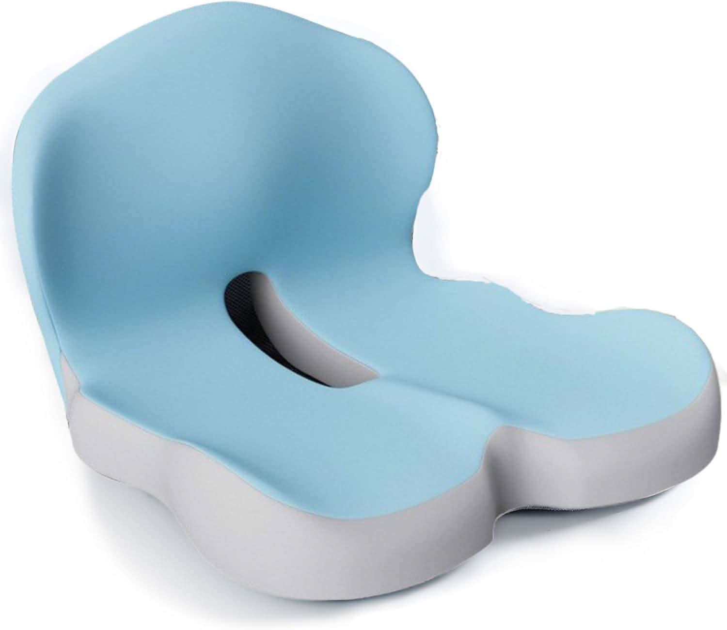 Memory Schaum Kissen | ergonomisch Steißbein-Aussparung | Haltungsunterstützung | Seatcore