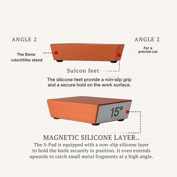 Messer schärfen | Roll Messerschärfer | Schnelles & Präzises Schärfen| KlingenKraft