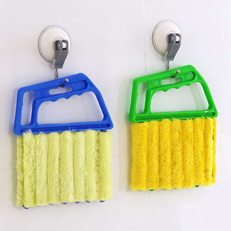 Mikrofaser-Reiniger für Jalousien | Abnehmbar & Waschbar | Reinigt bis zu 6 Lamellen gleichzeitig | Duststreak