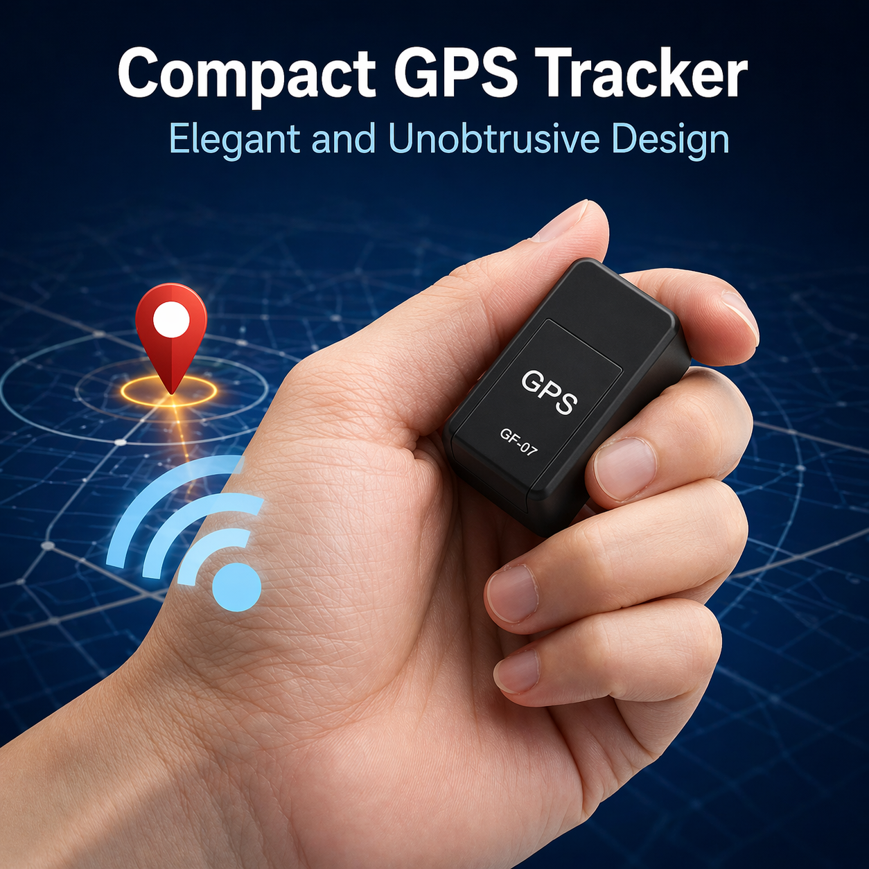 Mini GPS Tracker | Magnetischer Auto-Tracker | Echtzeit-Ortung | Magnetrax