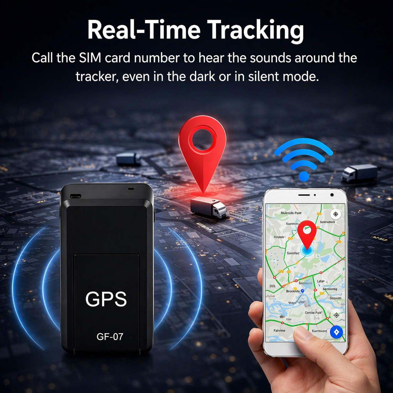 Mini GPS Tracker | Magnetischer Auto-Tracker | Echtzeit-Ortung | Magnetrax