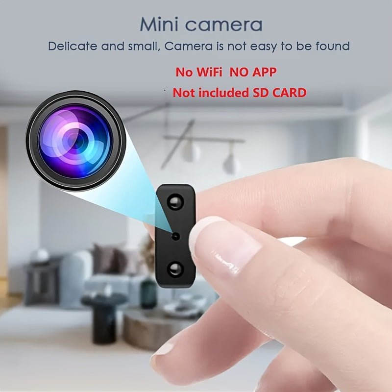 Mini Kamera Full HD | Infrarot-Nachtsicht | Bewegungserkennung | NanoWatch