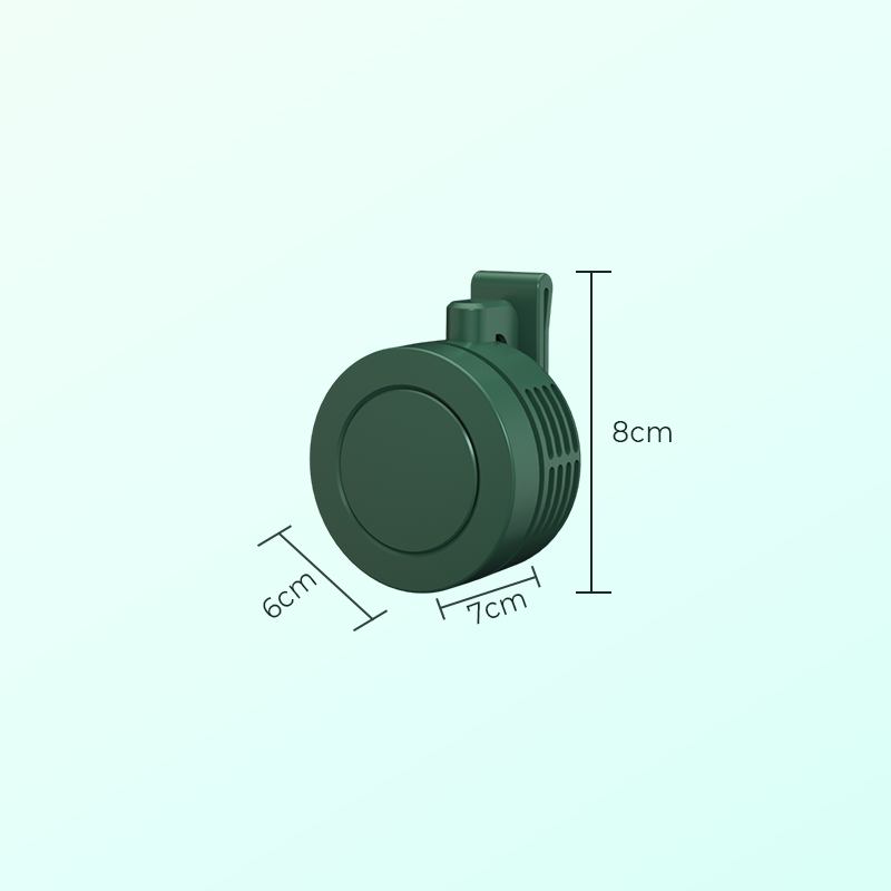 Mini-Ventilator | Sofortige Kühlung | Leise mit drei Stufen | BreezeGo