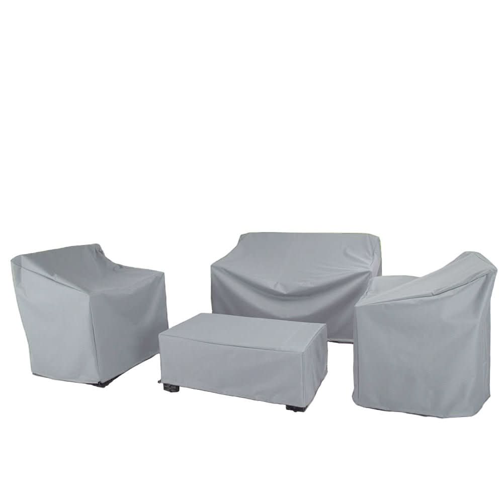 Möbelabdeckung Polyester Wasserdicht | Schwarz oder Silber, 12 Größen 80–152 cm | UV- und Frostschutz für Gartenmöbel 8