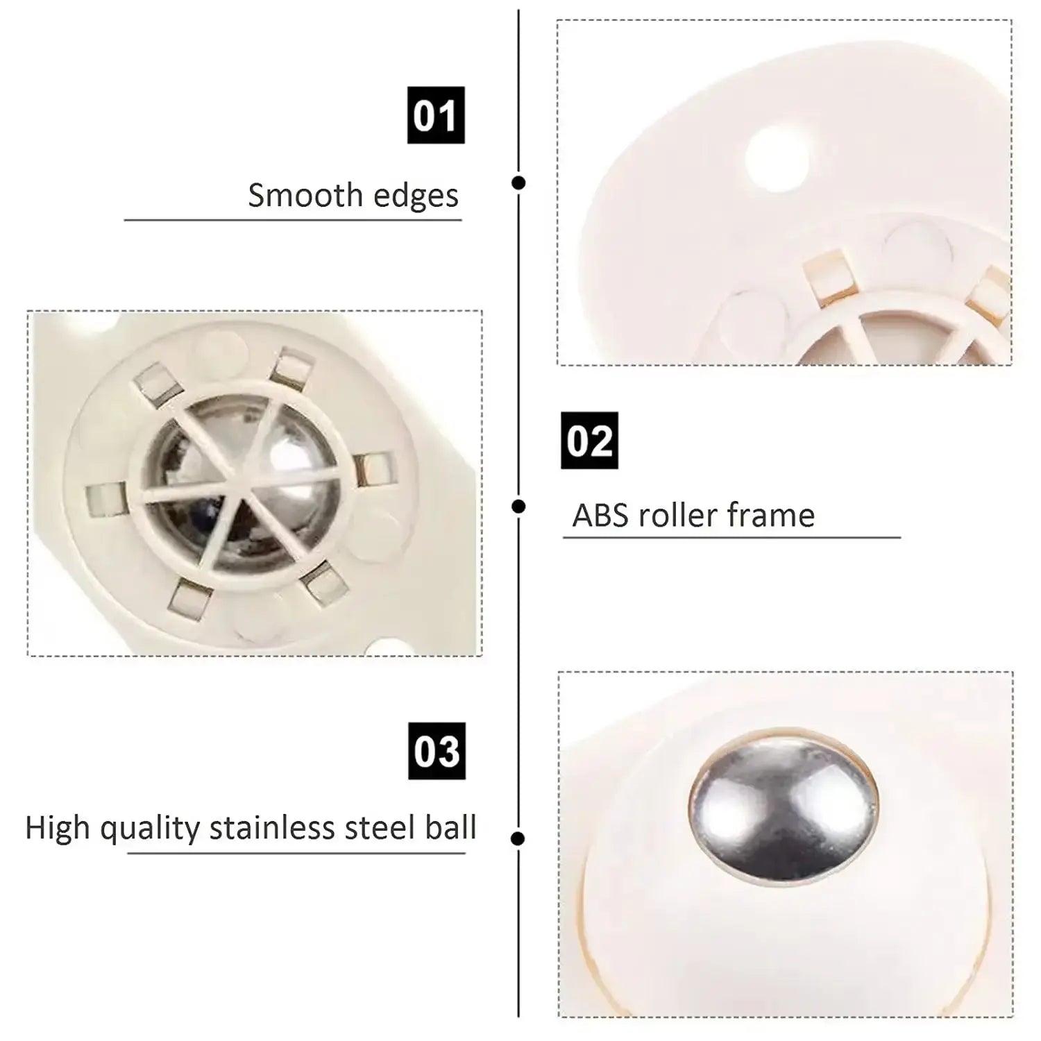 Möbelgleiter | 360 Grad Kugelgleiter | Bodenschutz | GlideRoll