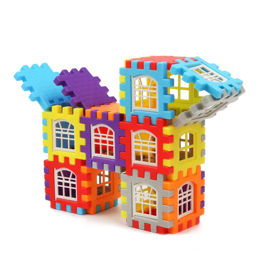 Montessori Kit de construction pour enfants | Blocs sans BPA | Favorise la créativité et la motricité fine | SnapRise