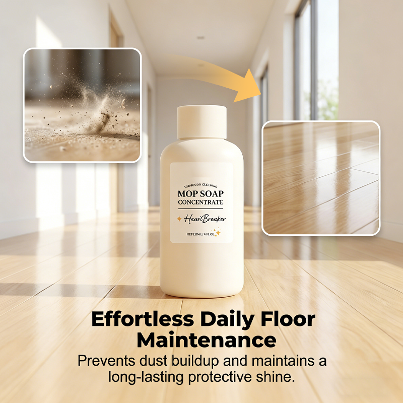 Mopp-Seifenkonzentrat | Streifenfreier Glanz | pH-neutral und Sanft | ShineNest