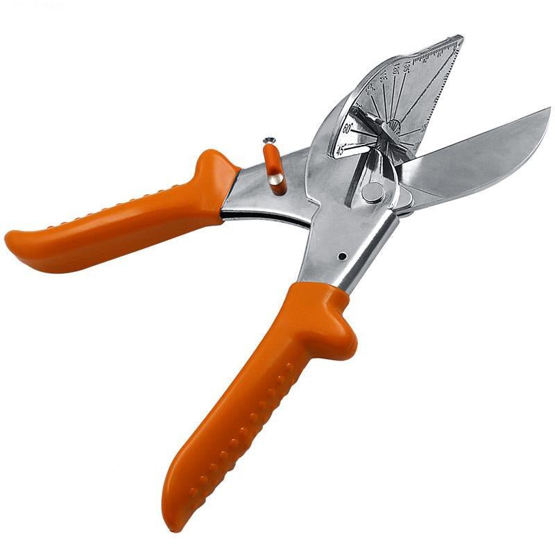 Gehrungsschere Edelstahl 15 cm | Verstellbarer Schnittwinkel 45–135° | SK5-Klinge für saubere Schnitte ohne Ausfransen 5