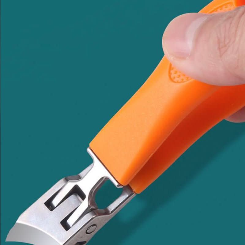 Nagelknipser Dicke Nägel Edelstahl | 15 mm Öffnung | Anti-Spritz | Clipvaro