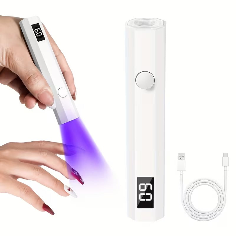 Nagellampe | Tragbare UV LED Lampe | Schnelle Aushärtung & Perfektes Finish |Veloria