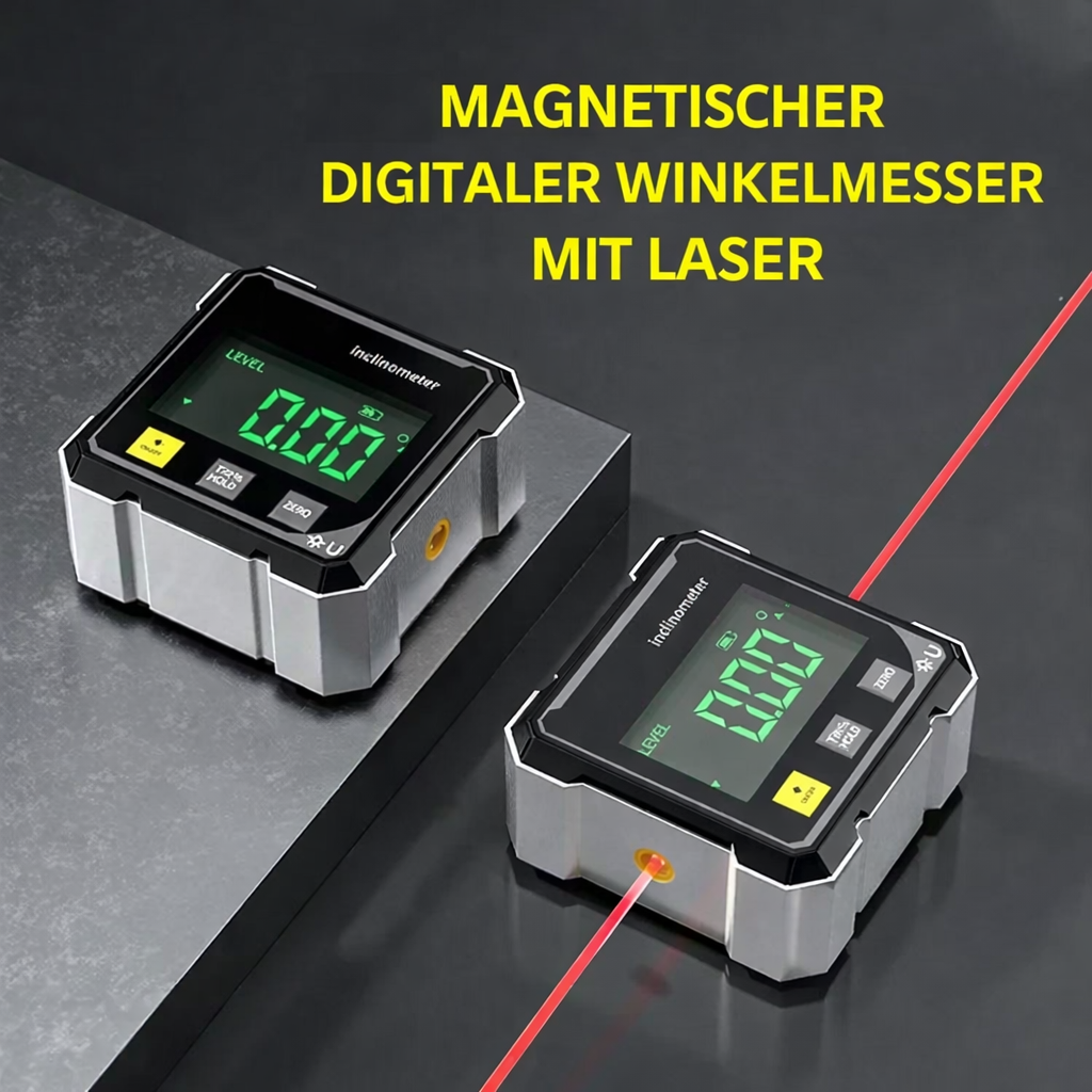 Neigungsmesser | Magnetischer Laser-Präzisionsmesser | DigitalInclinometer
