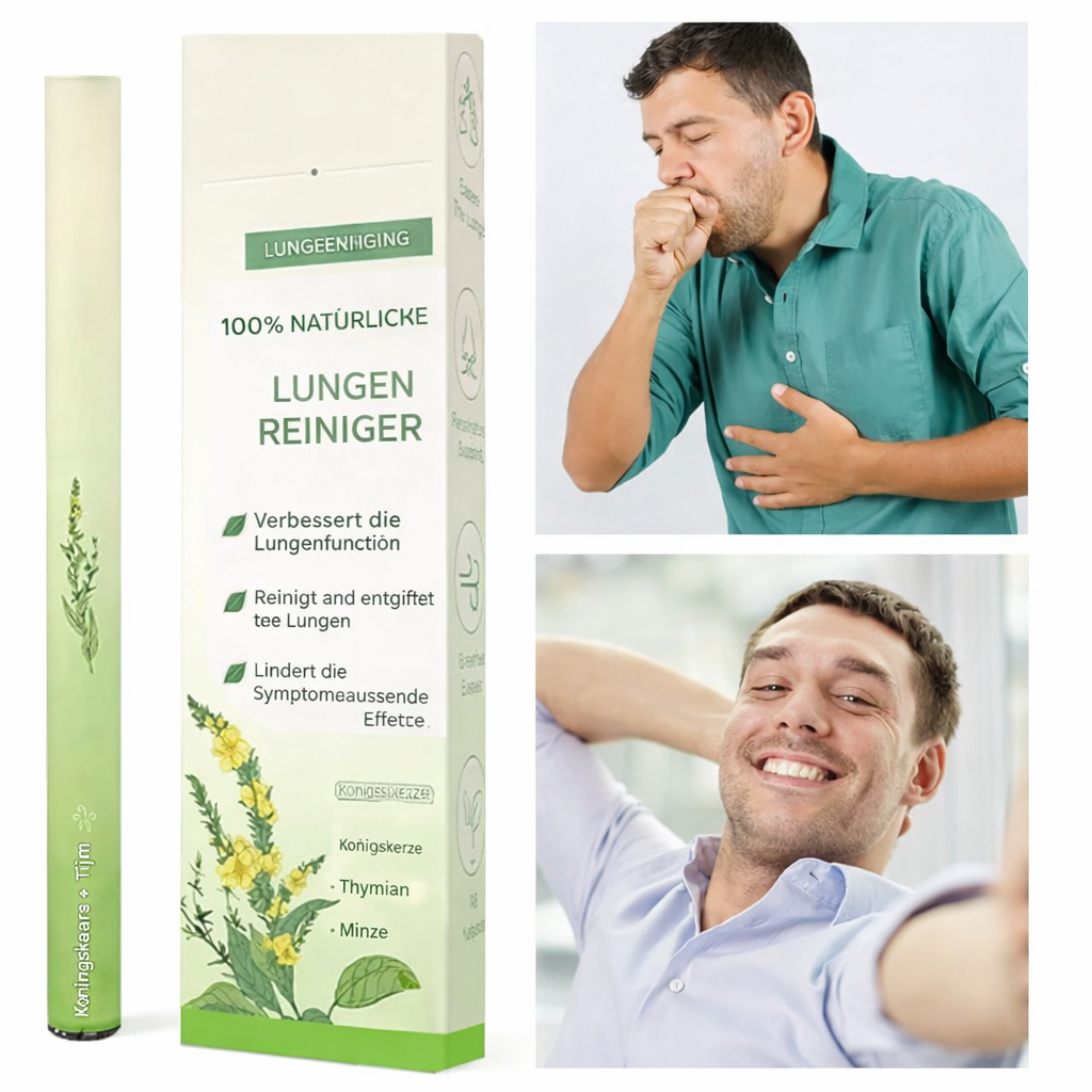 Nikotinfreier Lungenreiniger | Frische Atmung | Kräuterdiffusor | PureLung