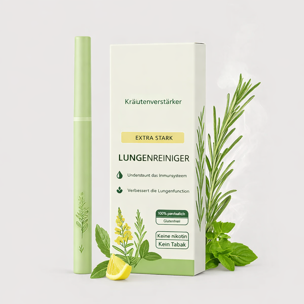Nikotinfreier Lungenreiniger | Frische Atmung | Kräuterdiffusor | PureLung