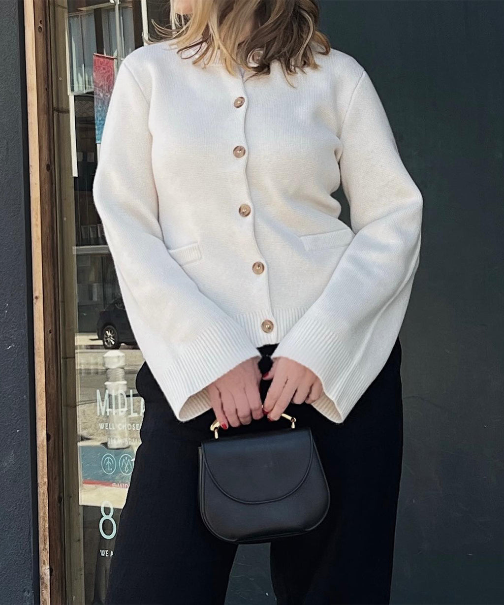 Olivia™ - Schlankmachende Strickjacke mit Knopfleiste