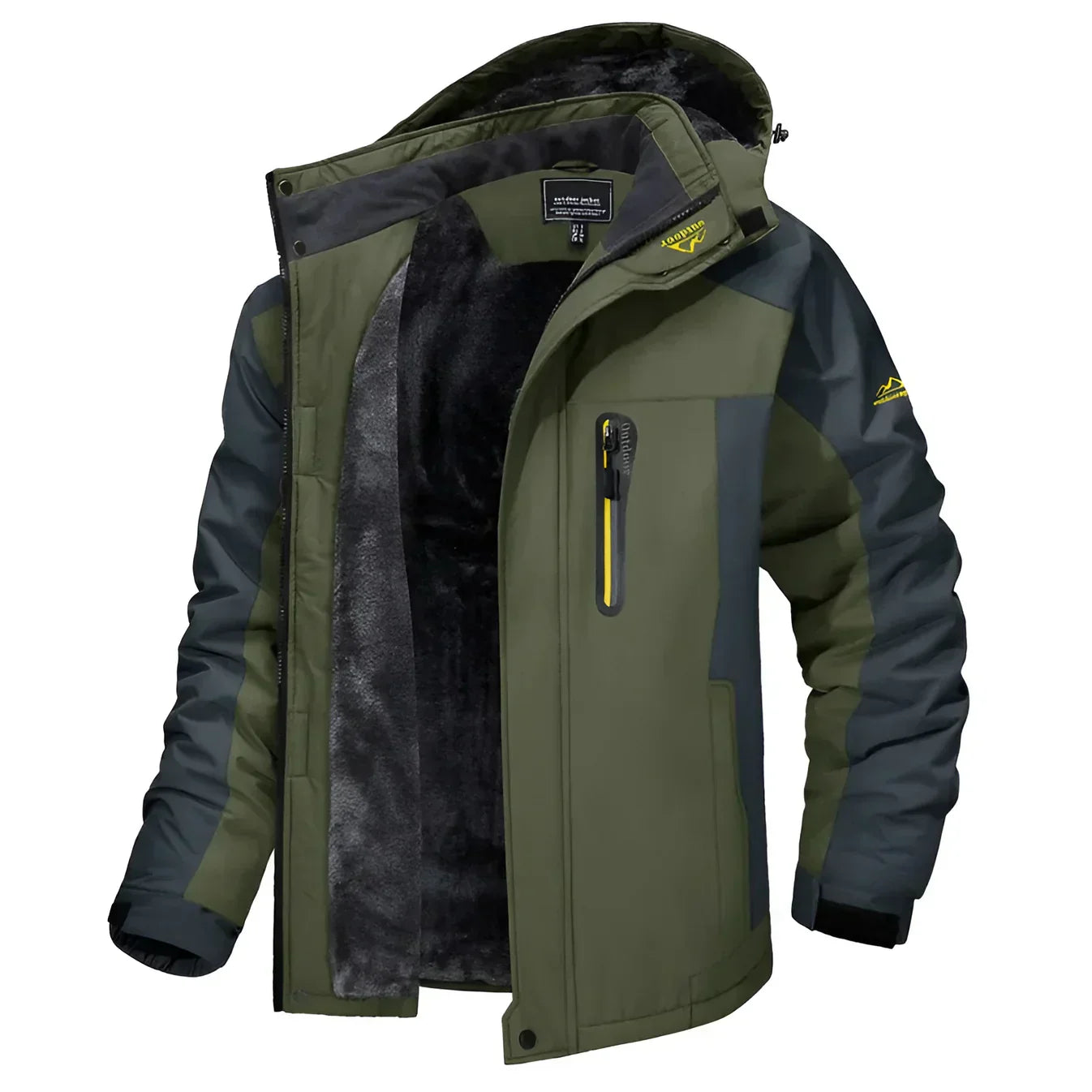 Outdoor Jacke | Wasserdicht winddicht Schutz | Abnehmbare Kapuze Komfort | Summit