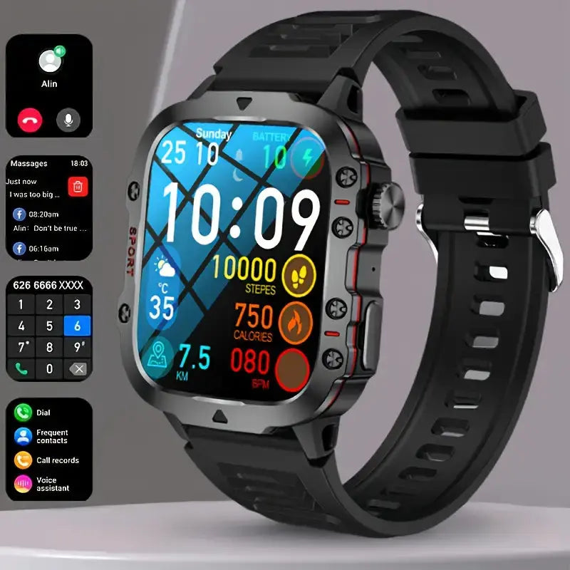 Outdoor-Smartwatch | Wasserdicht | Multifunktional | PeakWatch