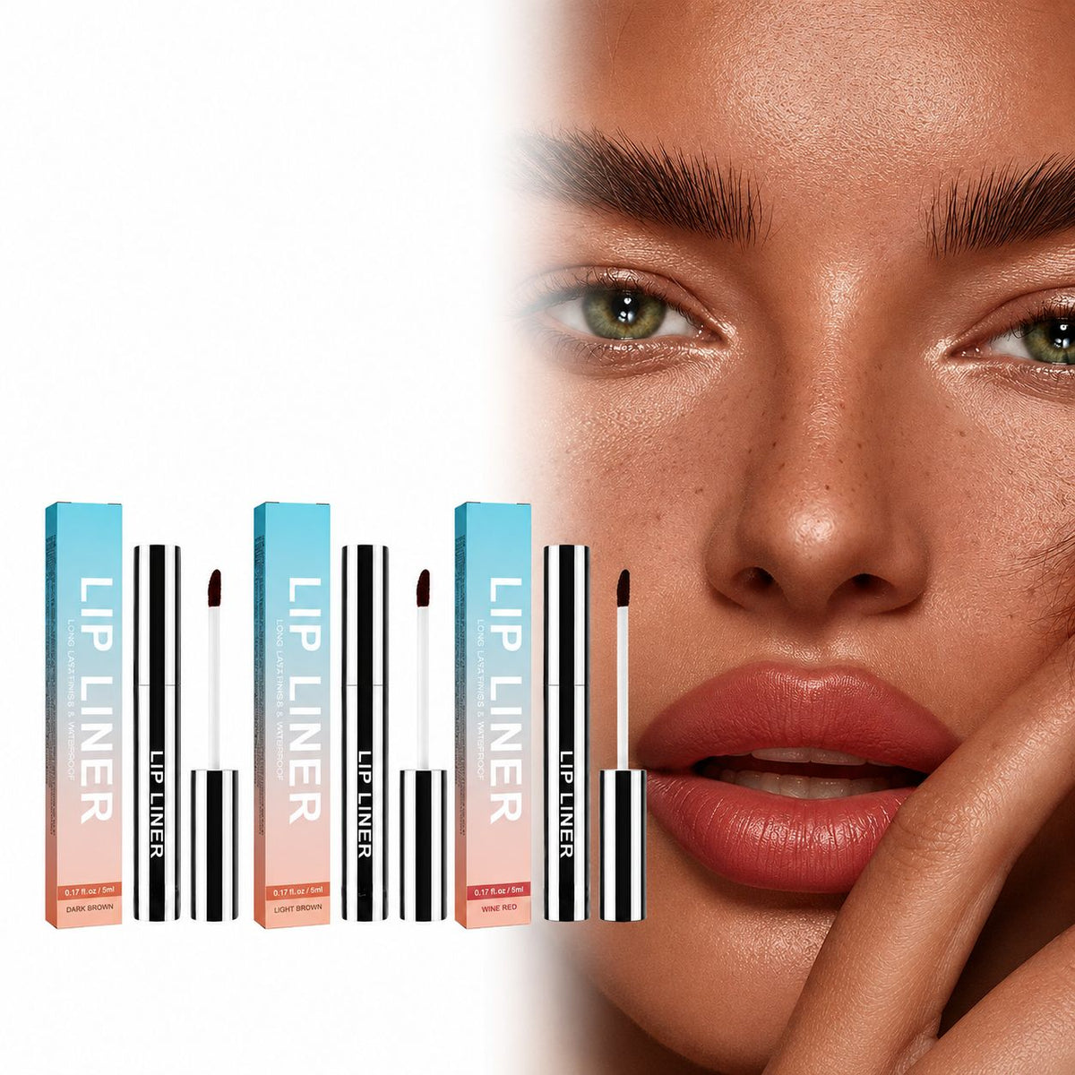 Peel-Off Lippenkonturenstift langanhaltend wischfest mit Hyaluronsäure 1