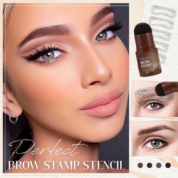 Perfekte Augenbrauen Schablone & Stempel Kit