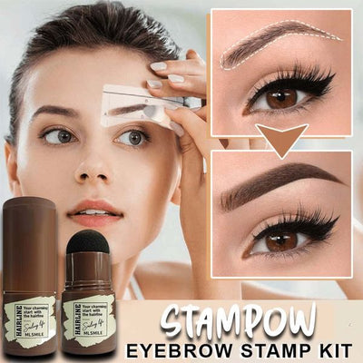 Perfekte Augenbrauen Schablone & Stempel Kit
