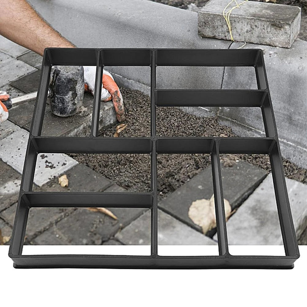 Pfad Bodenform | Beton Hexagon | Wiederverwendbare Pflasterschablone | Moldway