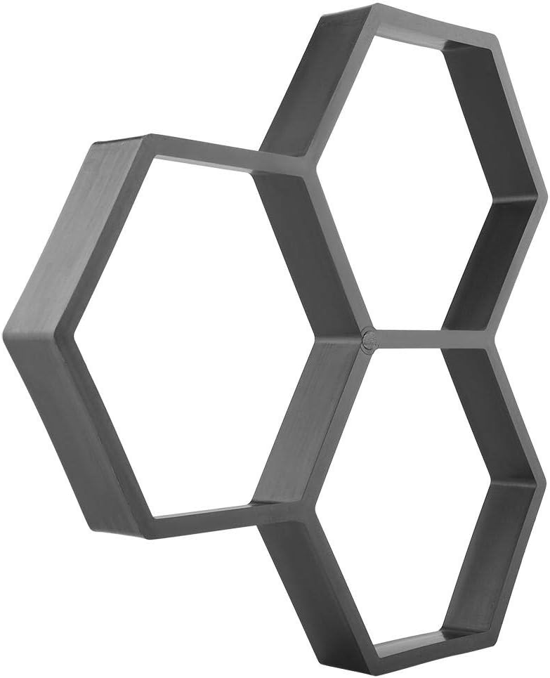 Pfad Bodenform | Beton Hexagon | Wiederverwendbare Pflasterschablone | Moldway