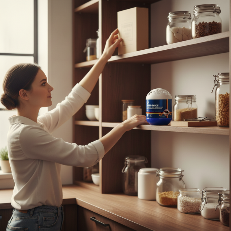 Növényi alapú egérriasztó gél | Borsmenta és chili illattal | Könnyen felvihető | MintShield