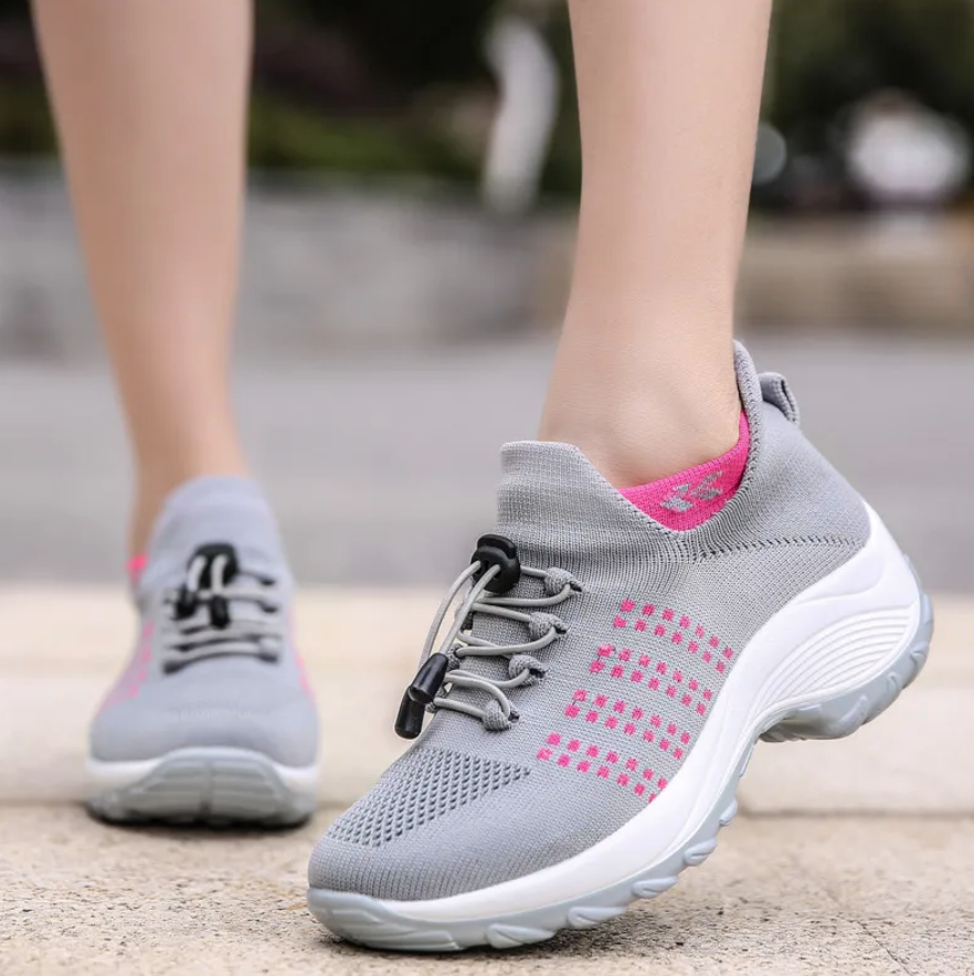 Plantarfasziitis Entlastung Ortho Schuh | Breite Zehenbox Mesh | Rutschfest Hallux | Soltura