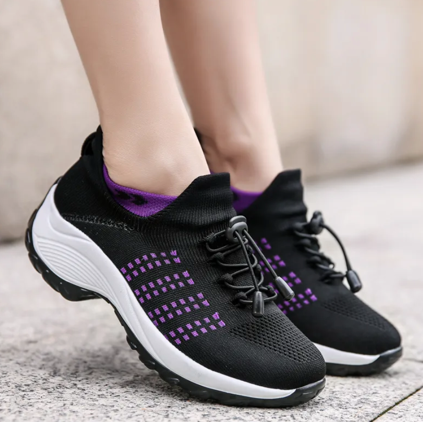 Plantarfasziitis Entlastung Ortho Schuh | Breite Zehenbox Mesh | Rutschfest Hallux | Soltura