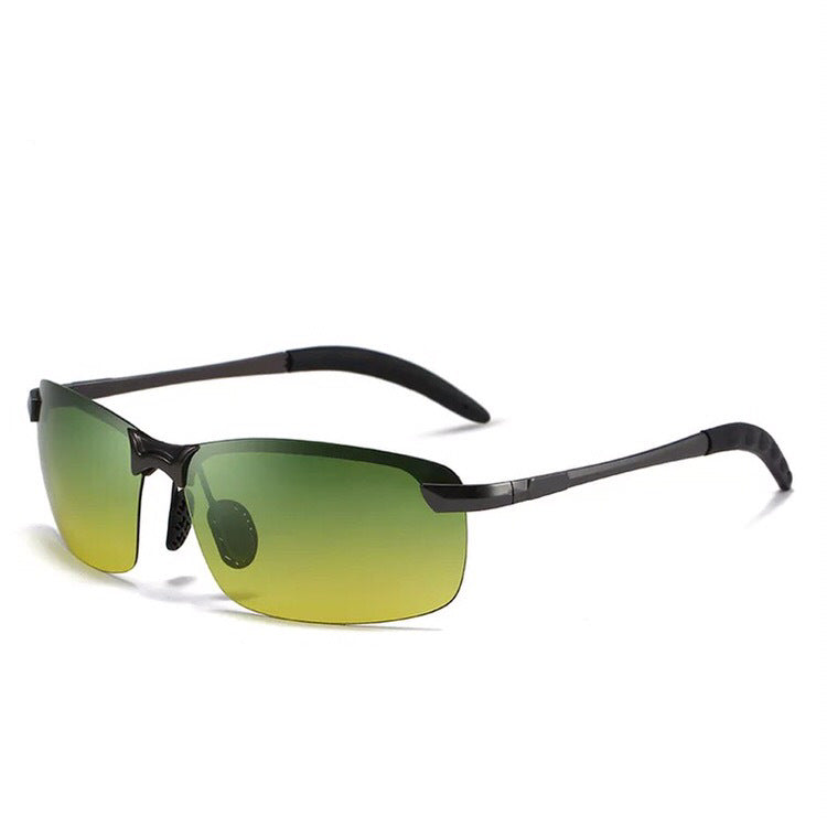 Polarisierende Sonnenbrille Photochrom | UV400 Schutz | Halbrahmen Sportbrille | Clarovex