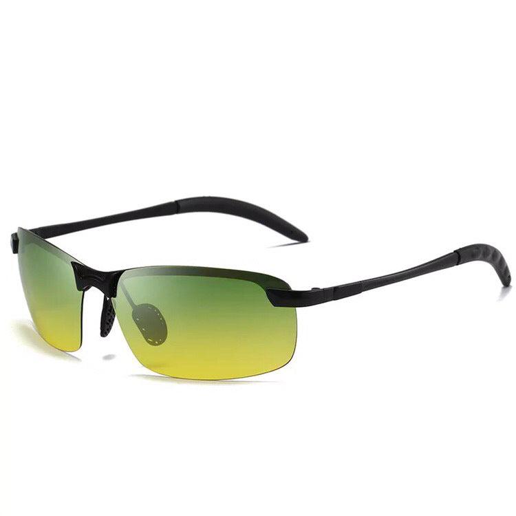 Polarisierende Sonnenbrille Photochrom | UV400 Schutz | Halbrahmen Sportbrille | Clarovex