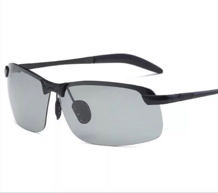 Polarisierende Sonnenbrille Photochrom | UV400 Schutz | Halbrahmen Sportbrille | Clarovex