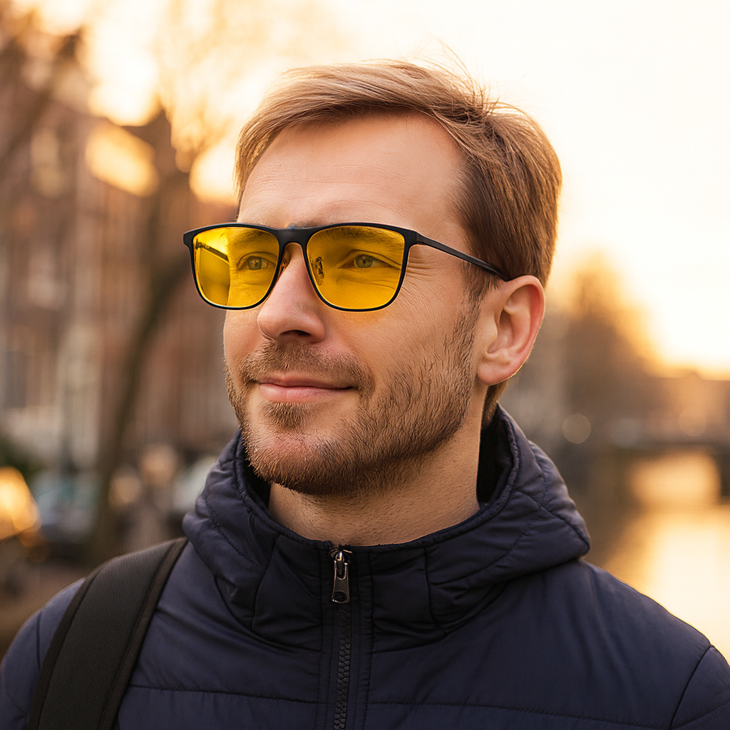 Polarisierte Sonnenbrille | Aufsteckbare Korrektionsgläser | UV400-Schutz | Fliplens
