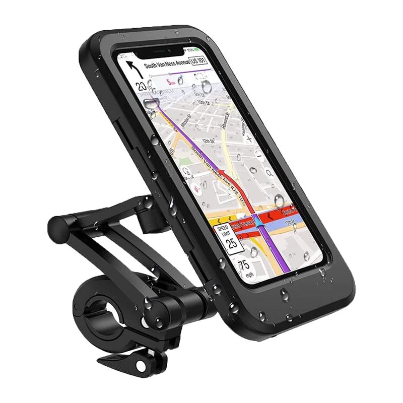 Powerbank Fahrradhalterung | Wasserdicht Touchscreen | Universal Zoll Lenker | Voltride