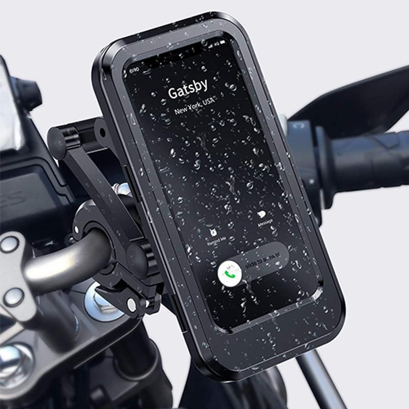Powerbank Fahrradhalterung | Wasserdicht Touchscreen | Universal Zoll Lenker | Voltride
