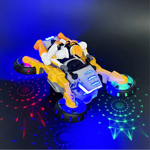 Moto acrobatica per bambini | con funzione di trasformazione | da moto a action figure | RoboMoto
