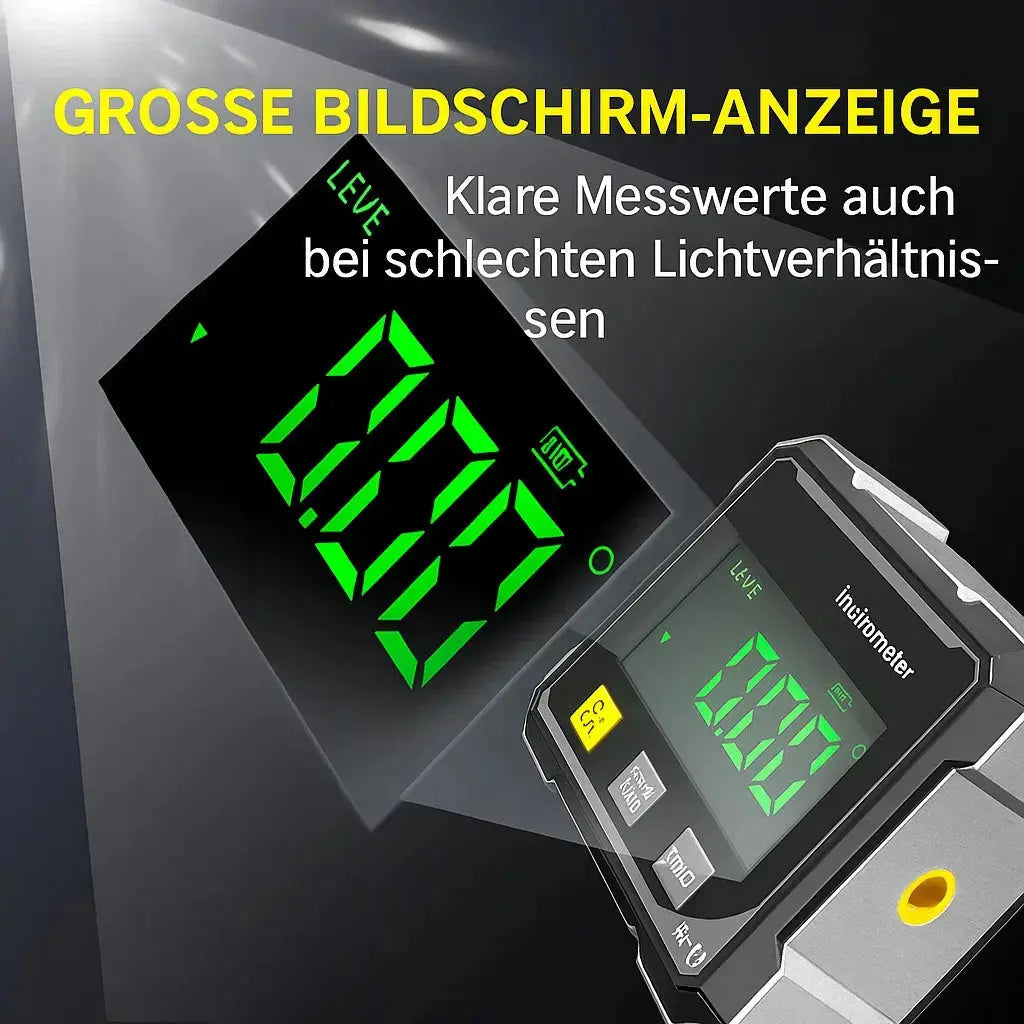 PrecisionPro™ Digitales Winkelmessgerät – Perfektionieren Sie jeden Winkel bis auf den Millimeter genau