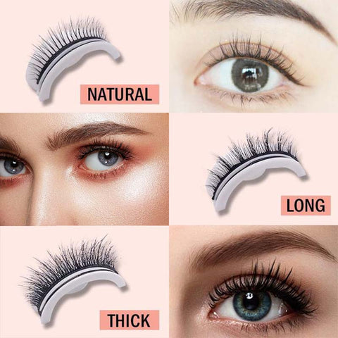 Professionelle Selbstklebende Wimpern Wiederverwendbar