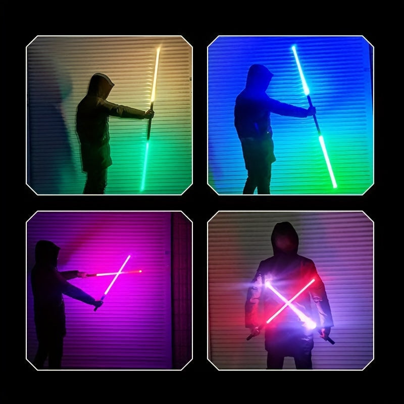 RGB-Lichtschwert | Farbwechsel | Leuchtender Effekt-Stab für Cosplay | GlowBlade