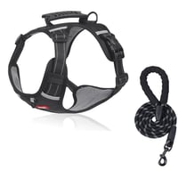 Reflektierende Hundeweste ohne Zug | 360° Reflektiv & Verstellbar | Größen XS-XL | Stridewell