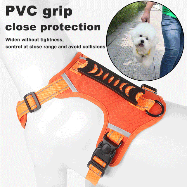 Reflektierende Hundeweste ohne Zug | 360° Reflektiv & Verstellbar | Größen XS-XL | Stridewell