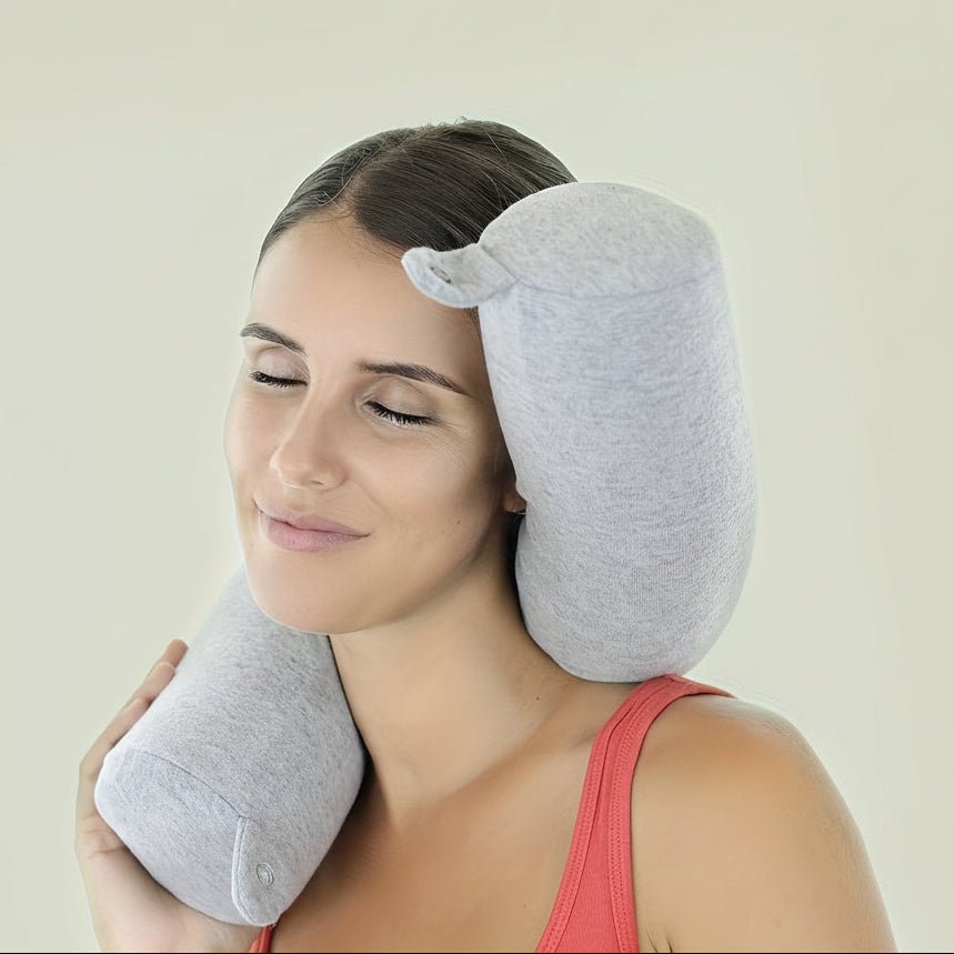 Reisekissen Memory Foam | Ergonomische Nackenstütze | Kompakt | DriftRest