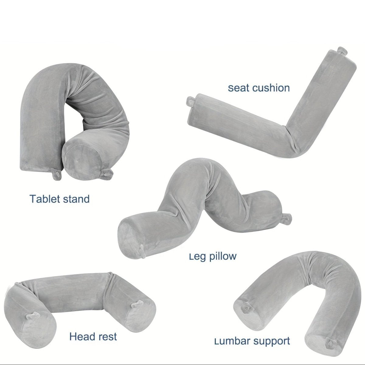 Reisekissen Memory Foam | Ergonomische Nackenstütze | Kompakt | DriftRest